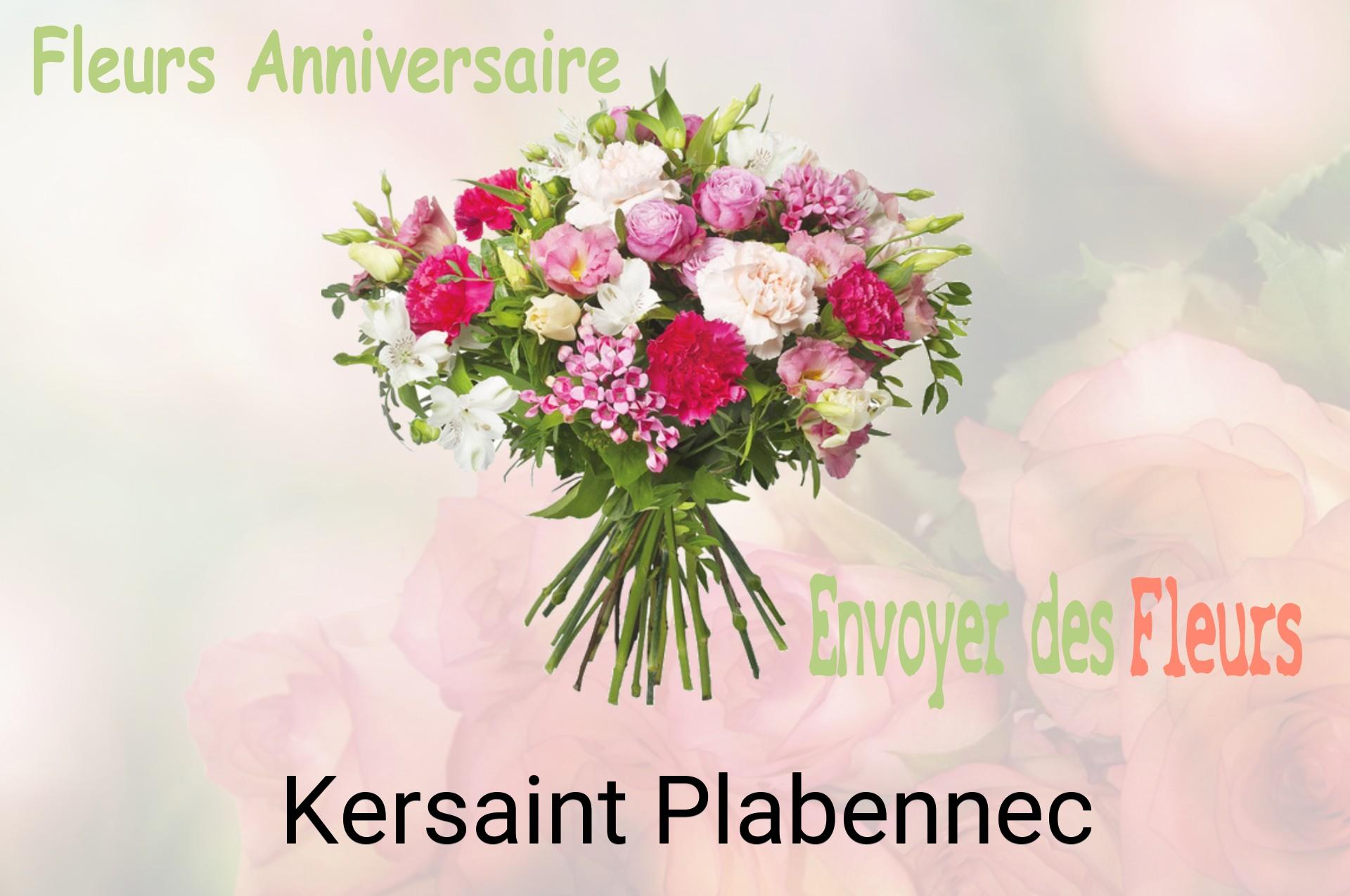 Bouquet de fleurs d’anniversaire livré à Kersaint-Plabennec